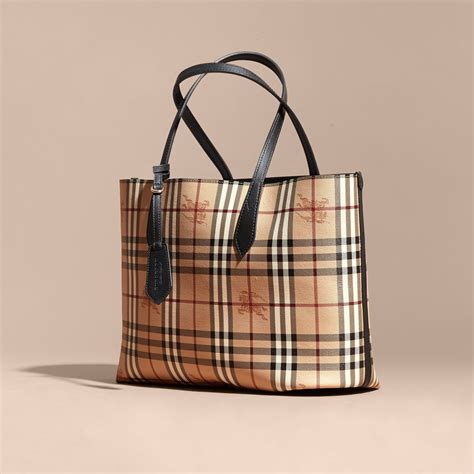 haymarket burberry tote|burberry haymarket check tote bag.